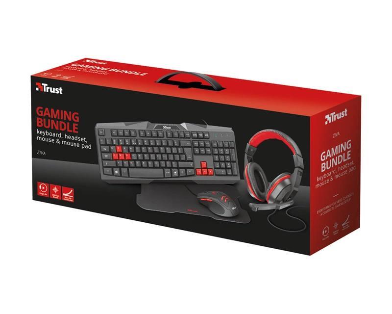 Teclado y mouse para juegos, auriculares, alfombrilla de mouse