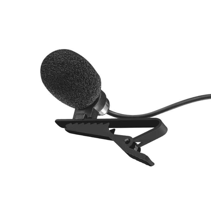 Trust - Microfono LAVA - Clip-On/Corbatero