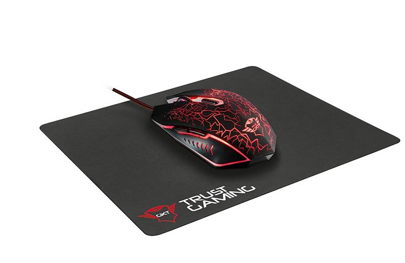 TRUST GAMING/Combo GXT 783/Mouse+Mouse Pad/USB